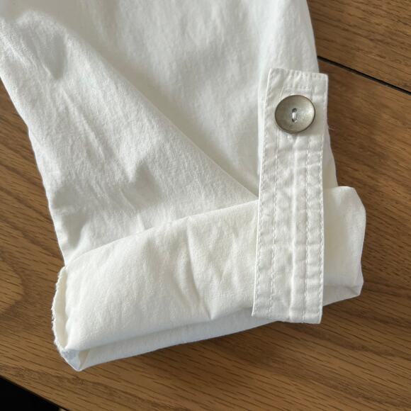 Natalie and Me Weekend Womens Mixed Media Jacket White Size L Concert Preppy - Picture 3 of 6